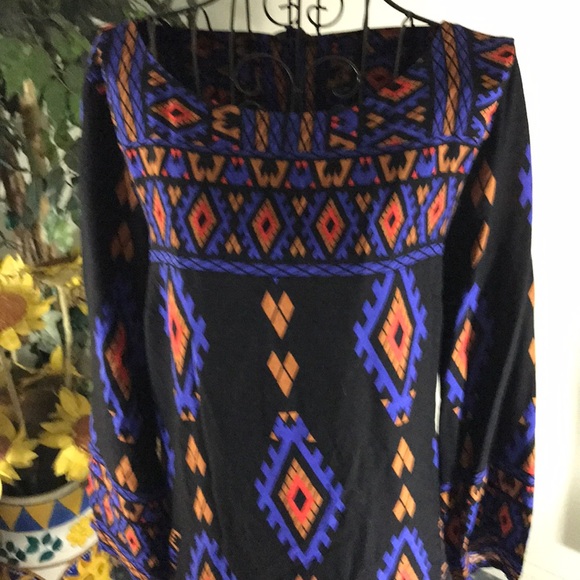 LUCKY AZTEC PRINT DRESS NWT. - Picture 3 of 4